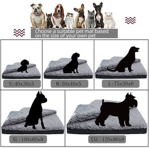 <span class=keywords><strong>Coussin</strong></span> orthopédique avec couverture en daim <span class=keywords><strong>imperméable</strong></span> amovible et lavable pour animaux de compagnie, tailles grandes et petites, chiens et chats, fonctionnalité chaude - Product Image 4