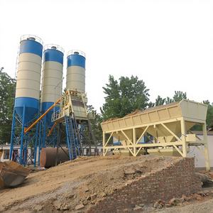 Planta Mezcladora de Concreto Portátil Sinoma, Nueva, de 25-100m3/h, con Motor y Motor Eléctrico - Product Image 1