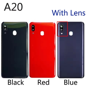 <span class=keywords><strong>Coque</strong></span> arrière en verre pour batterie Samsung <span class=keywords><strong>Galaxy</strong></span> A20 A205F, boîtier de porte arrière, châssis, <span class=keywords><strong>coque</strong></span> - Product Image 3
