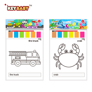Keybaby定制2025批发儿童水彩画涂鸦绘图板婴儿着色绘图本玩具在中国 - Product Image 5