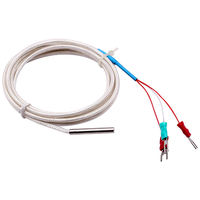 Sonde industrielle en acier inoxydable de taille personnalisée mesure de la température thermocouple pt100