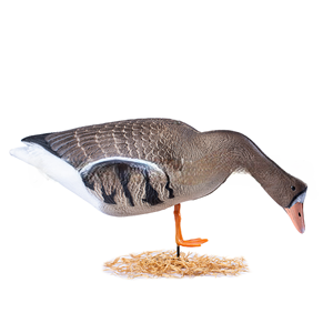 Esca Promozionale per la Caccia - Esca per Oche - Esca Morbida per la Caccia Selvatica con Motivo a Punti Grigio Oca - Product Image 4