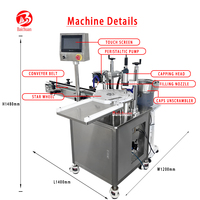 Ligne de production automatisée pour cosmétiques, boissons, aérosols, shampooings, produits chimiques, machines de remplissage haut de gamme