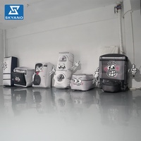Mascotte gonflable personnalisée en forme d'appareils électroménagers (lave-linge, réfrigérateur, téléviseur) pour publicité extérieure et défilés