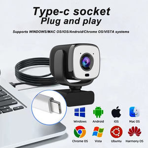 4K AI Face Follow Seguimiento automático USB <span class=keywords><strong>Webcam</strong></span> P2P Free Drive Video Cámara digital para enseñanza en línea - Product Image 5