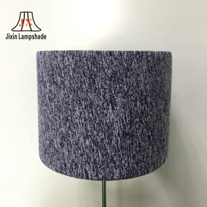 Nhung vải đặc điểm làm từ vải nhung khung kim loại khung treo Mặt dây chuyền trần ánh sáng chụp đèn - Product Image 4