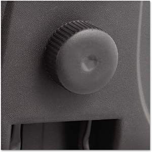 Alera IN4811 Interval <b>Swivel</b>/Tilt Task <b>Chair</b> 100% Acrylic <b>Black</b> Adjustable Height Lift Feature Made Plywood PU Leather Fabric - Product Image 3