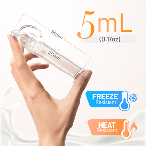 طقم جامع لبن الثدي خالي من البيسفاط من HORIGEN 5-Colostrum ، ملحقات جامع لبن الثدي قابلة لإعادة الاستخدام لتغذية الأطفال - Product Image 2