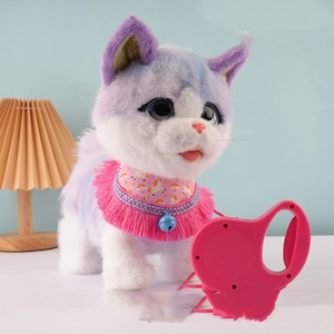 Juguete de Peluche Eléctrico para Niños H7 <span class=keywords><strong>Tumama</strong></span>, Juguete Interactivo para Mascotas, Correa para Gatos, Control de Caminata, Juguetes con Voz para Niños, Regalo para Bebés - Product Image 1