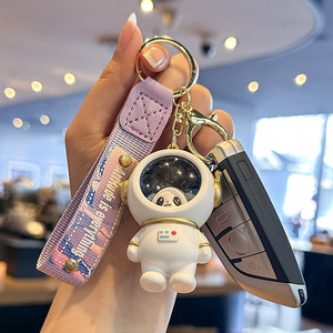Portachiavi Orsetto Luminoso Cielo Stellato in Plastica, Ciondolo Unico per Borsa Astronauta Scintillante, Idea Regalo per Coppie per Decorare la Tua Borsa - Product Image 3