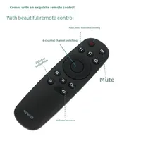 F11 M62446 Préamplificateur 5.1 à 6 canaux entièrement indépendants avec télécommande et écran OLED