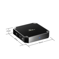 Android TV BOX X96mini Android 9.0 2GB 16GB Amlogic S905W Quad Core 2.4GHz WiFi 1GB 8GB X96 Mini Smart TV Box 2022 Media Player
