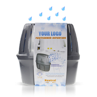 Déshumidificateur Boîte Style Européen Rechargeable Chlorure De Calcium Système Absorbeur D'humidité Renouvelable Taux D'absorption Élevé