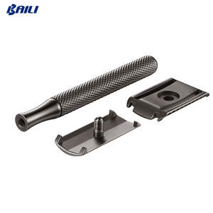 Mens <strong>Straight</strong> Blades Safety <strong>Razor</strong> Zinc Alloy Stainless Steel Double <strong>Edge</strong> Shaving <strong>Razor</strong> - Product Image 3