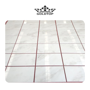 Elégante dalle de marbre blanc durable de <span class=keywords><strong>namibie</strong></span> pierre naturelle pure pour villa de luxe revêtement mural salle de bain d'hôtel moderne - Product Image 6