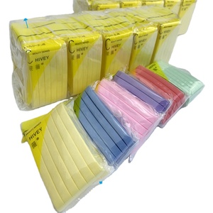 Esponjas de limpieza <span class=keywords><strong>Facial</strong></span> para salón de belleza, almohadilla de limpieza comprimida, <span class=keywords><strong>esponja</strong></span> para la piel, venta al por mayor, 12 Uds. - Product Image 1