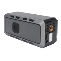 Pompe à air sans fil 12V 150PSI pour voiture, mini, compacte, portable, corps en plastique technique, écran numérique HD, éclairage d'urgence SOS double