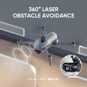 SG906 MAX2 con 360 evitamento degli ostacoli drone Brushless professionale Quadcopter 5000mAH GPS 3 assi Gimbal WIFI EIS 4KM drone - Product Image 4