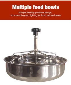 RS-22 mới tự động vòng thức ăn máng cho chăn nuôi khô ướt heo con thức ăn gia súc lợn <span class=keywords><strong>Feeder</strong></span> - Product Image 2