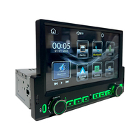 6.86 pouces 1DIN universel voiture MP5 lecteur sans fil Carplay écran avec Android Auto Reverse Aid moniteur de voiture
