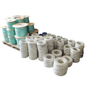 SY SiAF 0.25mm2 <span class=keywords><strong>casque</strong></span> haute température résistant à la chaleur <span class=keywords><strong>fil</strong></span> tressé en fibre de verre enduit de silicone - Product Image 6