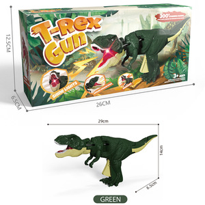EPT 2023 Tiktok 29cm Grabber Trigger le Dinosaure T-Rex à Pression, Jouet Fidget Télescopique à Balançoire, Jouet Dinosaure - Product Image 5