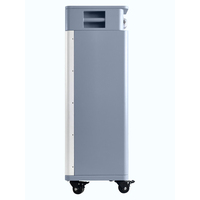 Batterie LiFePO4 32 kWh 51,2 V 640 Ah sur chariot pour système de stockage d'énergie solaire domestique IP65 CAN Hybride Réseau 8000+ Cycles BMS Intelligent