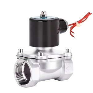 220V AC Elektrische hoogdebiet koperen magneetklep IP65 Tweeweg voor water en perslucht - Product Image 3