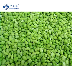 Sinocharm HACCP 1000pcs 500g Per Retail Package Frozen Green Soy Bean with BRC A