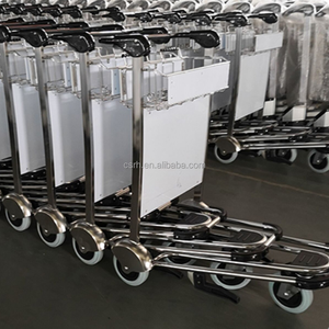 รถเข็นสัมภาระที่สนามบินทำจากสแตนเลสรถเข็นสำหรับสนามบิน RH-J12ใหม่ - Product Image 5