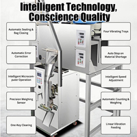 Machine d'emballage automatique haute précision avec contrôle PLC et alimentateur vibrant pour vis, quincaillerie, petits aliments, textiles et moteurs