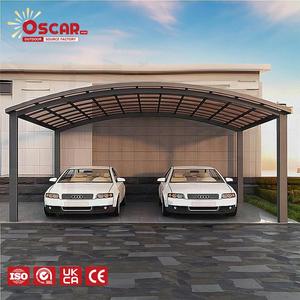 <span class=keywords><strong>Abri</strong></span> <span class=keywords><strong>de</strong></span> voiture extérieur avec structure en alliage <span class=keywords><strong>d</strong></span>'aluminium et toit en polycarbonate pour <span class=keywords><strong>jardin</strong></span>, allée et cour arrière - Product Image 1