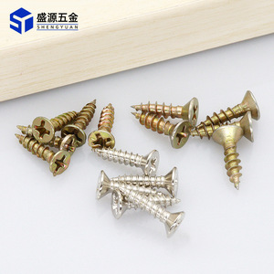 Shengyuan Self Tapping Screws M3.5 M4 Phillips Head Flat Head Wood Furniture Hardware Class 12.9 Metric Iron - Product Image 3
