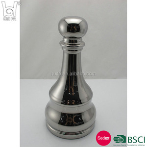 ดราฟหมากรุกนานาชาติชุบเงินเซรามิก Crackle สําหรับการตกแต่งโต๊ะวันครบรอบ - Product Image 4