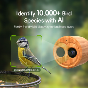 <span class=keywords><strong>Cam</strong></span>éra Intelligente pour Oiseaux, <span class=keywords><strong>4K</strong></span> 32MP, Identification des Oiseaux par IA, WiFi 2.4G/5G, Étanche IP66, Batterie 3000mAh, Diffusion en Direct, Alerte en Temps Réel - Product Image 6