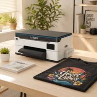 Impresora DTF de Colores Vivos A3, Personalización de Logotipos, Máquina de Inyección de Tinta Digital para Ropa, Bolsas, Máscaras, Profesional de Alta Resolución