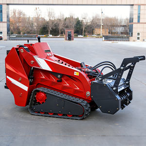 Livraison Gratuite Mini-chargeuse compacte pour aménagement paysager, remise en état des terres, creusement de fossés, bulldozing, Euro5 EPA, trois cylindres - Product Image 2