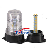 Wasserdichte 12-110V Gabelstapler Weiße Xenon-Stroboskop-Notfall-Blinkleuchte LED-Signal-Sicherheits-Warnleuchte WL29