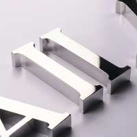 Enseigne LED personnalisée pour entreprise, étanche, pour l'extérieur, avec lettres 3D, pour restaurant, fast-food, publicité sur le devant