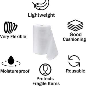 Rouleaux de mousse de protection épaisse Yongchang 12"x70" pour déménagement et emballage, protège les objets fragiles, vaisselle, <span class=keywords><strong>verres</strong></span> - Product Image 4