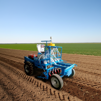 Máquina Sembradora de Trigo Autopropulsada de Precisión / Accionada por Motor / Implemento Agrícola para Pequeñas Explotaciones