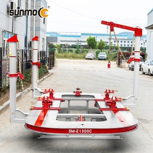 Machine de redressage de châssis Sunmo AUTO BODY SHOP 2 tours ou 3 supports 360 degrés avec pinces offertes, chariot à outils SM-E1300, équipement d'atelier automobile - Product Image 6