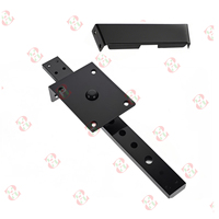 Pièces et accessoires pour chaise de salon de coiffure, support de repose-tête en acier inoxydable sans soudure, pièces de chaise de salon