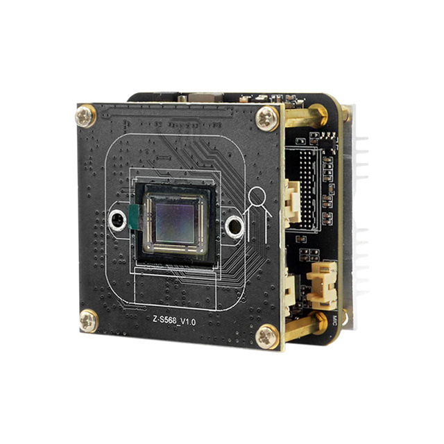 5MP Global shutter camera module imx568 image sensor board with hisilicon DV500 AI chips,3.6-11mm motorized zoom lens optional