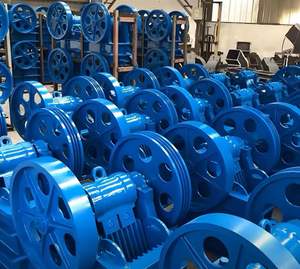 מגרסת אבן ניידת, מגרסת לסת קטנה, קלה לתפעול לריסוק אבן באתר, בקנה מידה קטן, לעבודות בנייה ותיקון כבישים. - Product Image 5