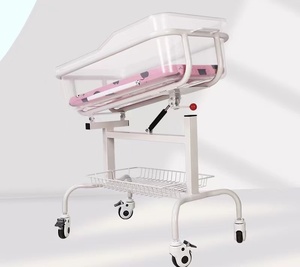 Cama de <span class=keywords><strong>Hospital</strong></span> para bebé, cunas médicas para recién nacido, <span class=keywords><strong>nido</strong></span> de bebé moderno, <span class=keywords><strong>cuna</strong></span> portátil, <span class=keywords><strong>cuna</strong></span> plegable de Metal - Product Image 2