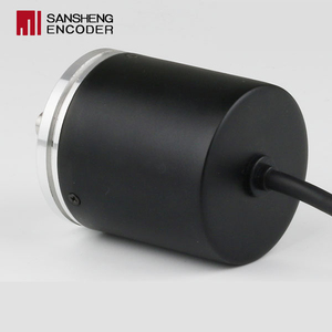 ¡Caliente! ¡Caliente! Eje de 8mm de encoder absoluto salida SSI 10 poco sensor de ángulo de precio de fábrica - Product Image 2