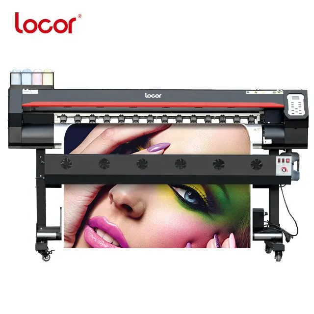 CMYK LC LM Printer Enam Warna Mesin Cetak Sublimasi Industri 6 Kaki Printer Kanvas untuk Dijual