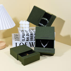 Boîte à bijoux de bouteille de parfum de luxe pour femmes avec tirette de ruban Logo personnalisé Revêtement UV Tiroir d'emballage cadeau de luxe pour montres - Product Image 2