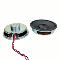 2 pouces rond 50MM IP67 résistant à la chaleur 8 Ohm 3W Full Range Driver High Fidelity PEI Multimedia Speaker Component for Smart Home